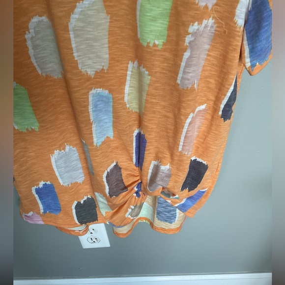 Trisha Tyler Blouse Abstract Print - Picture 2 of 9